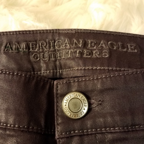 American Eagle outfitters purple Jean's size 8 - Picture 3 of 8